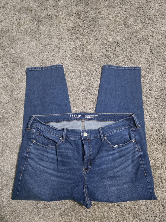 torrid Denim - Torrid Dark Wash Stretch Skinny Jeans - Blue
